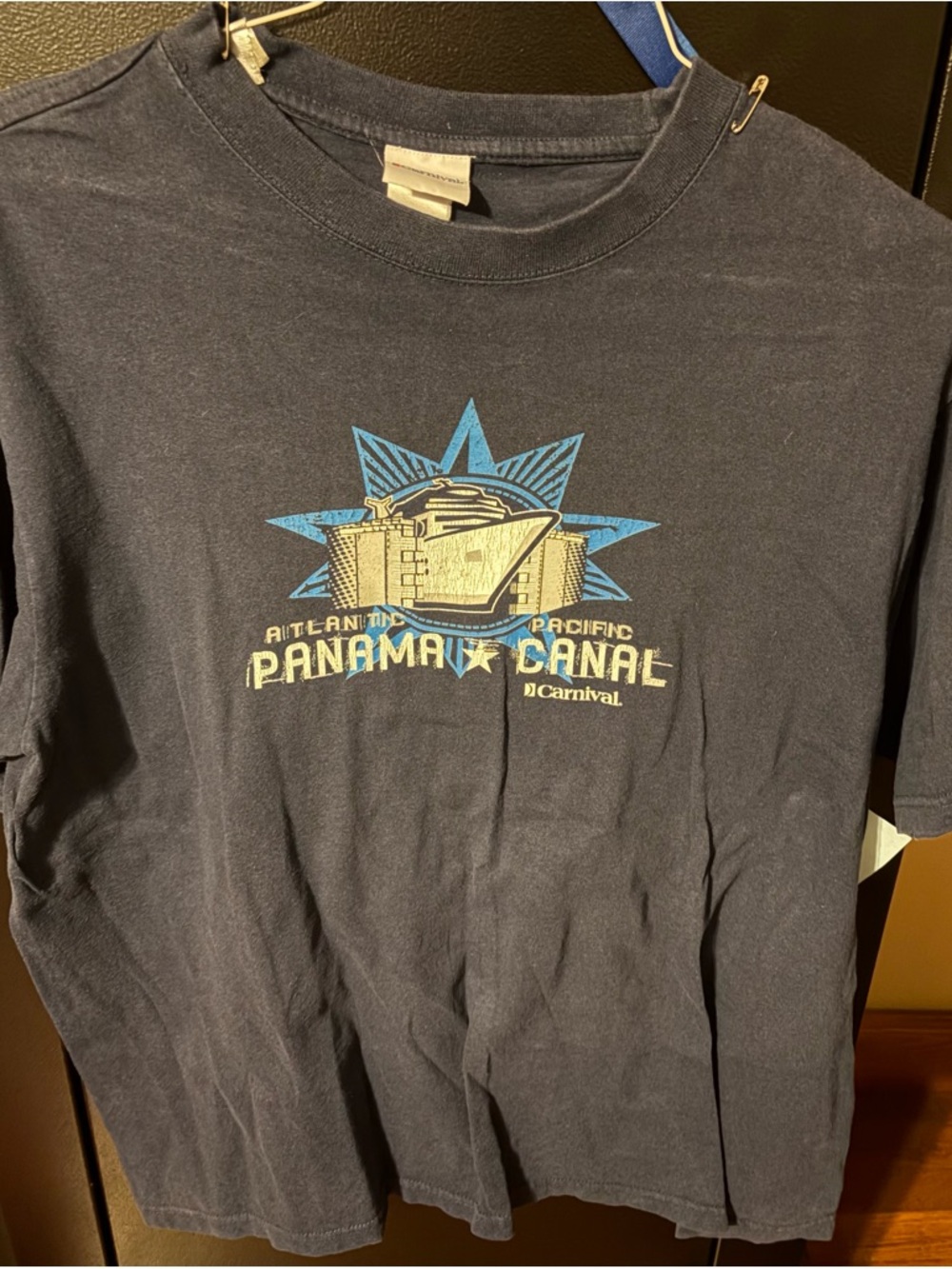 Carnival Panama Canal Graphic Tee - Navy